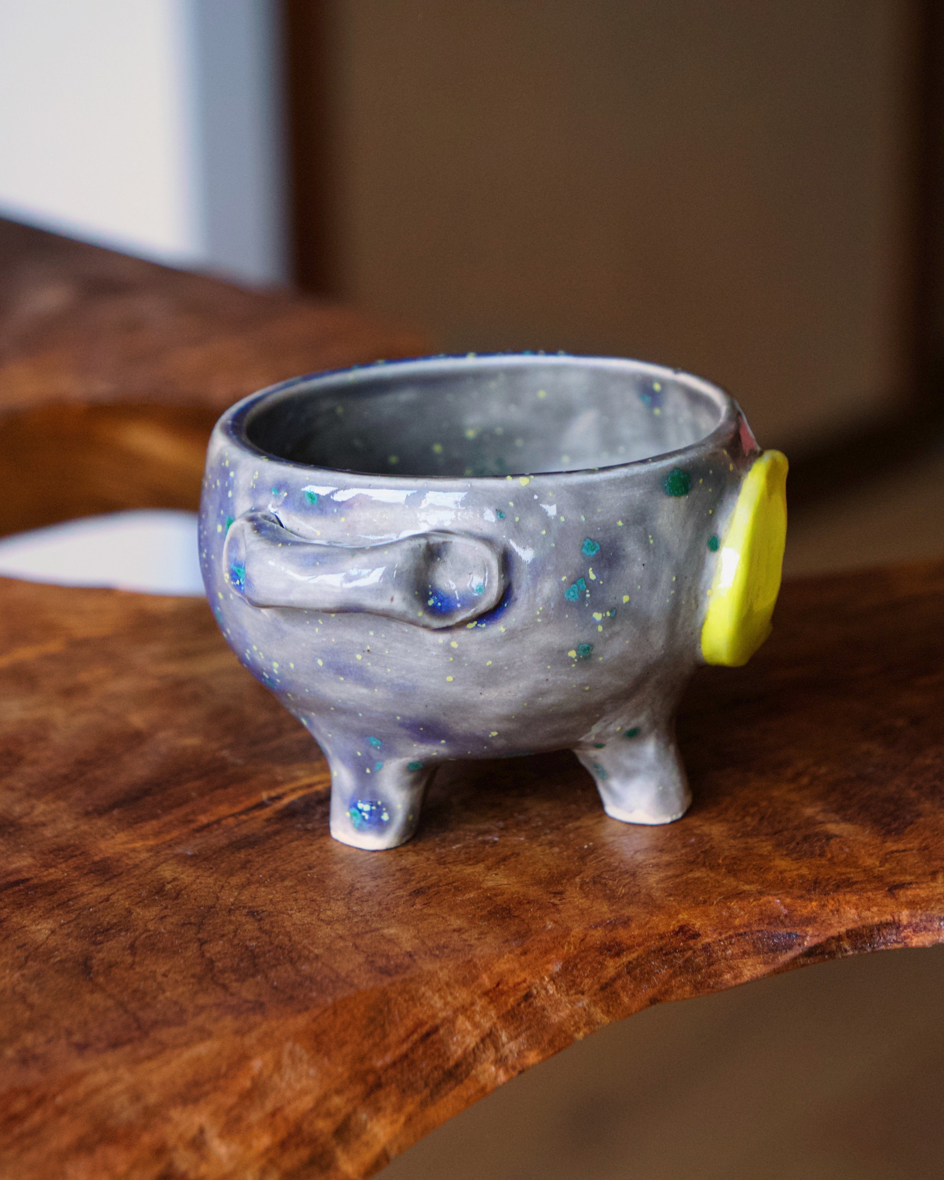 Tasse Chaudron Gris Bleuté