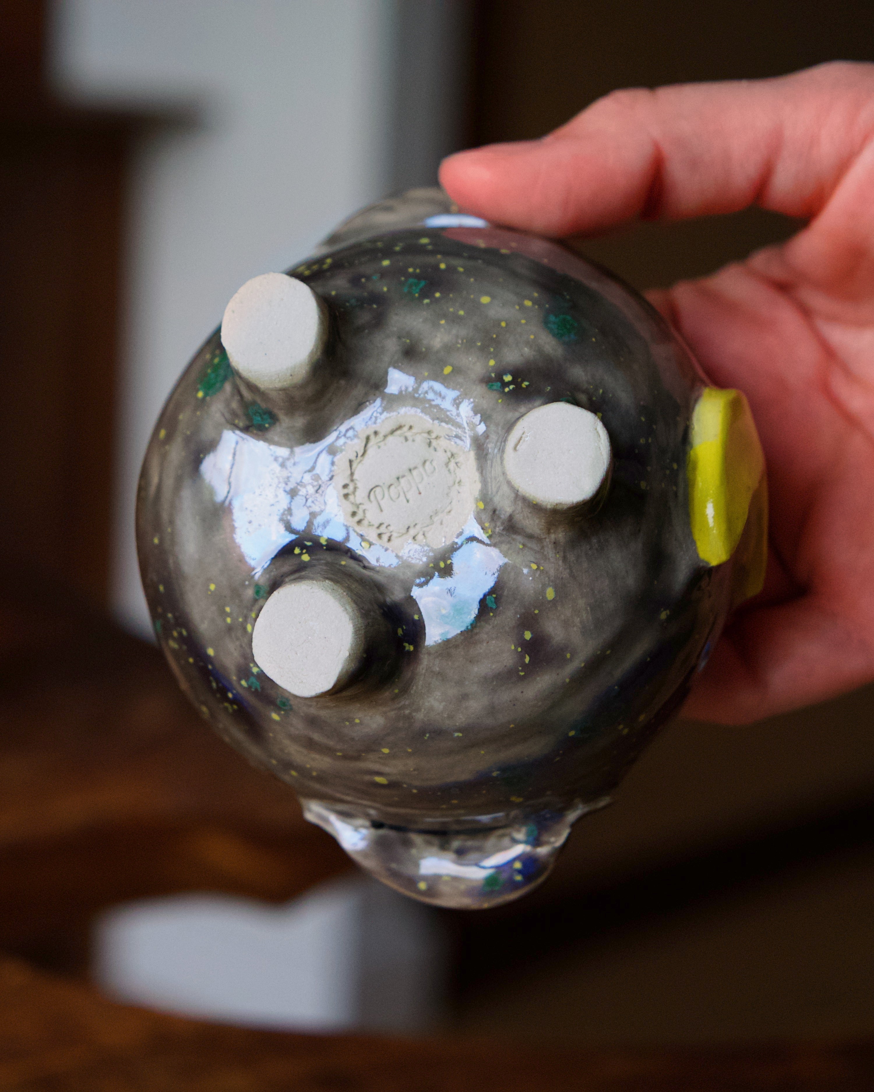 Tasse Chaudron Gris Bleuté