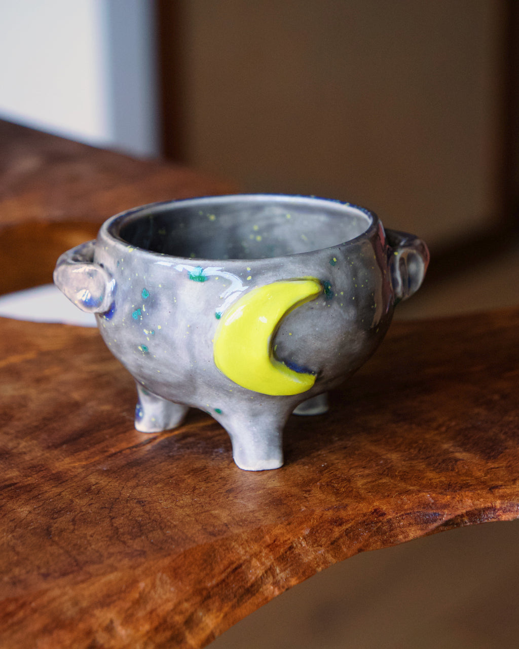 Tasse Chaudron Gris Bleuté