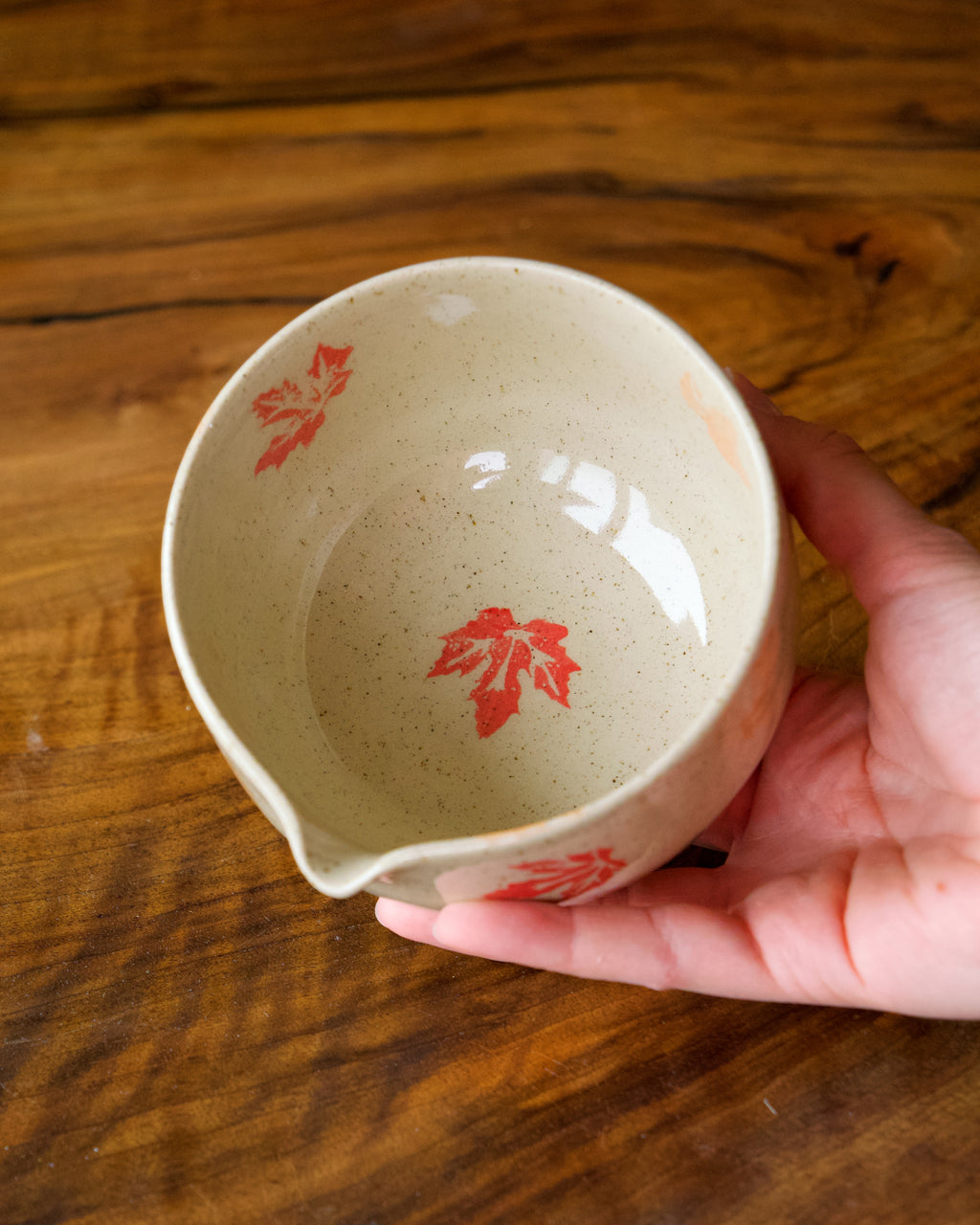 Bol à matcha érable