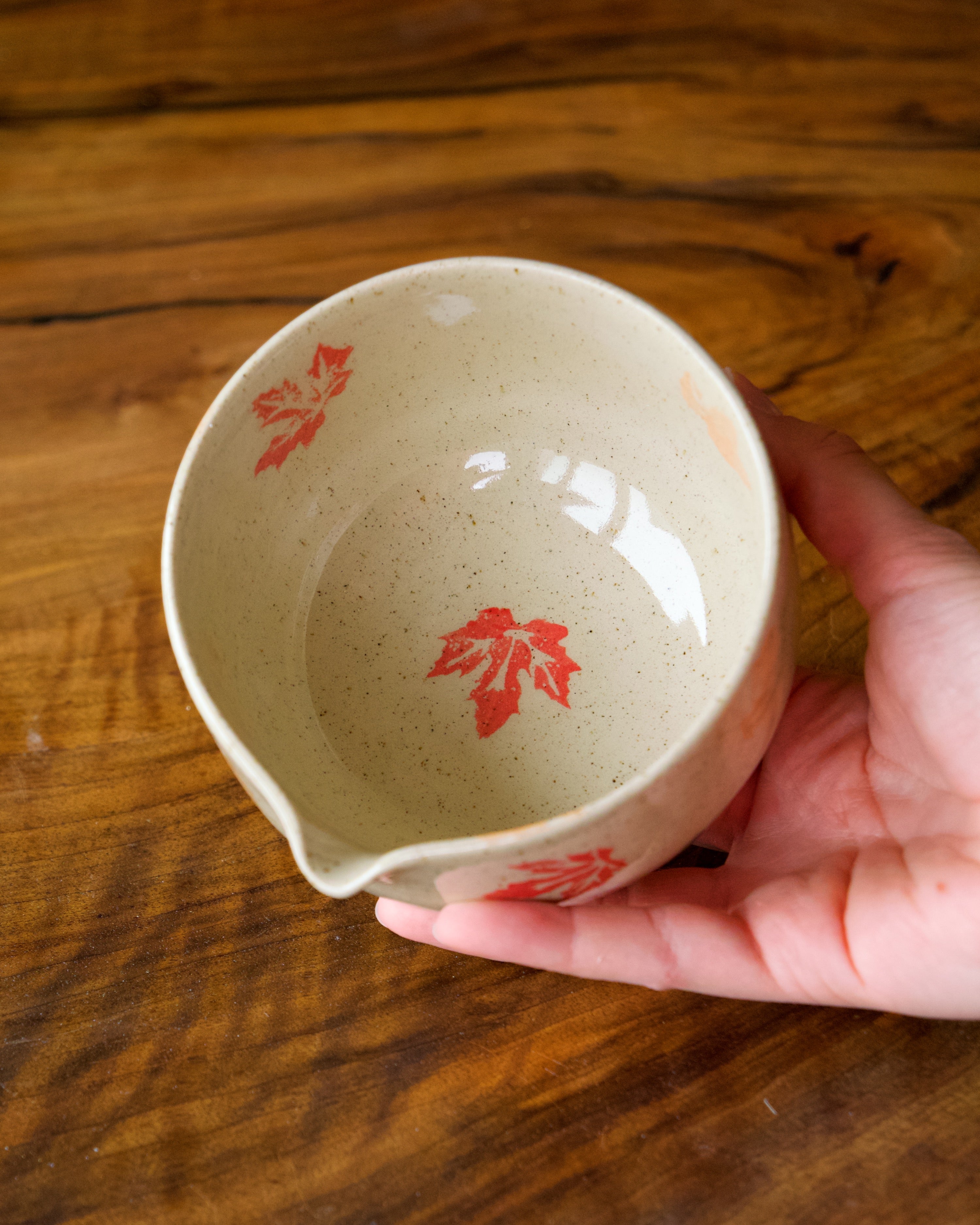 Bol à matcha érable