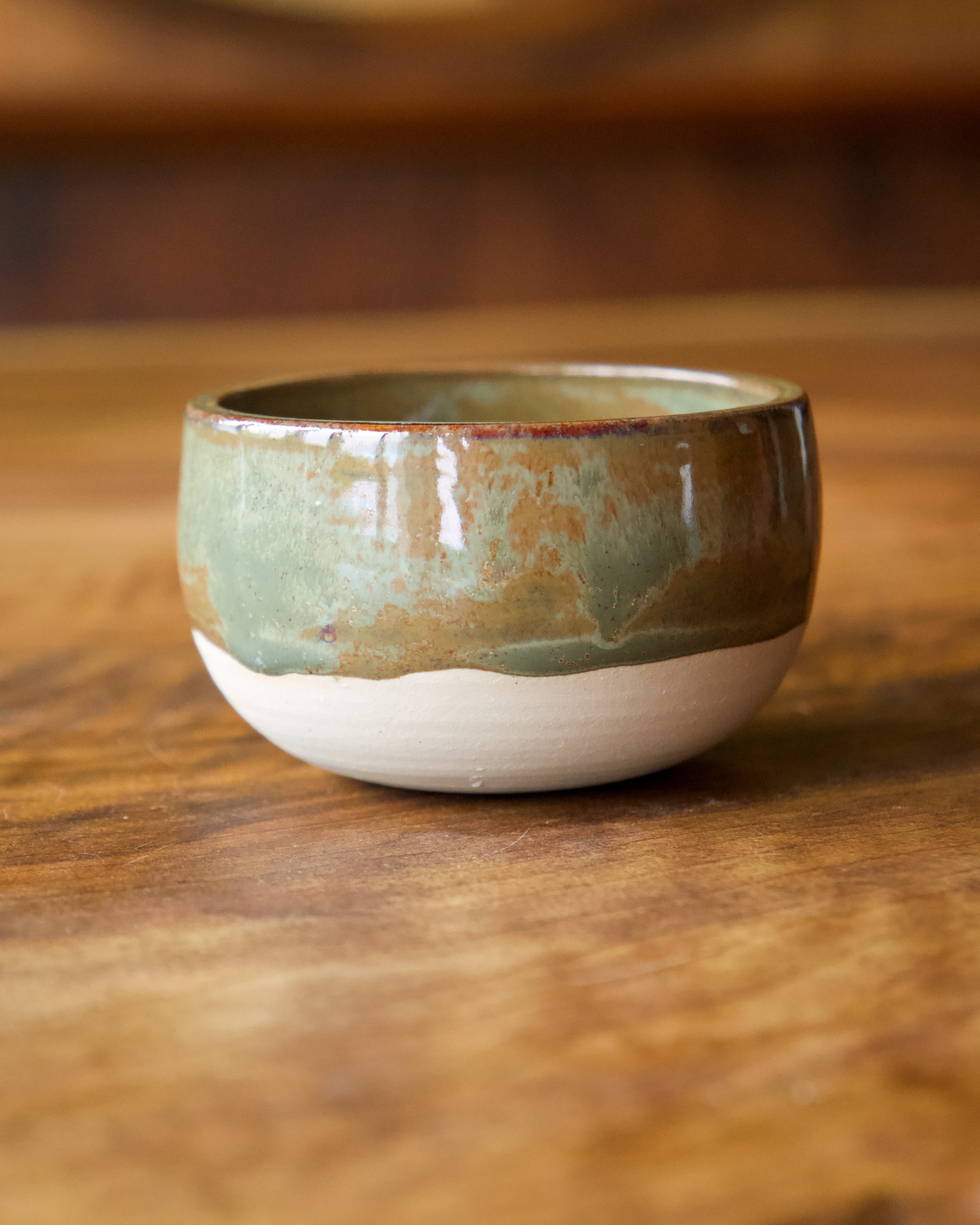 Tasse Ronde Nuances Vertes