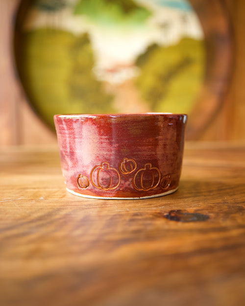 Cache pot Citrouille