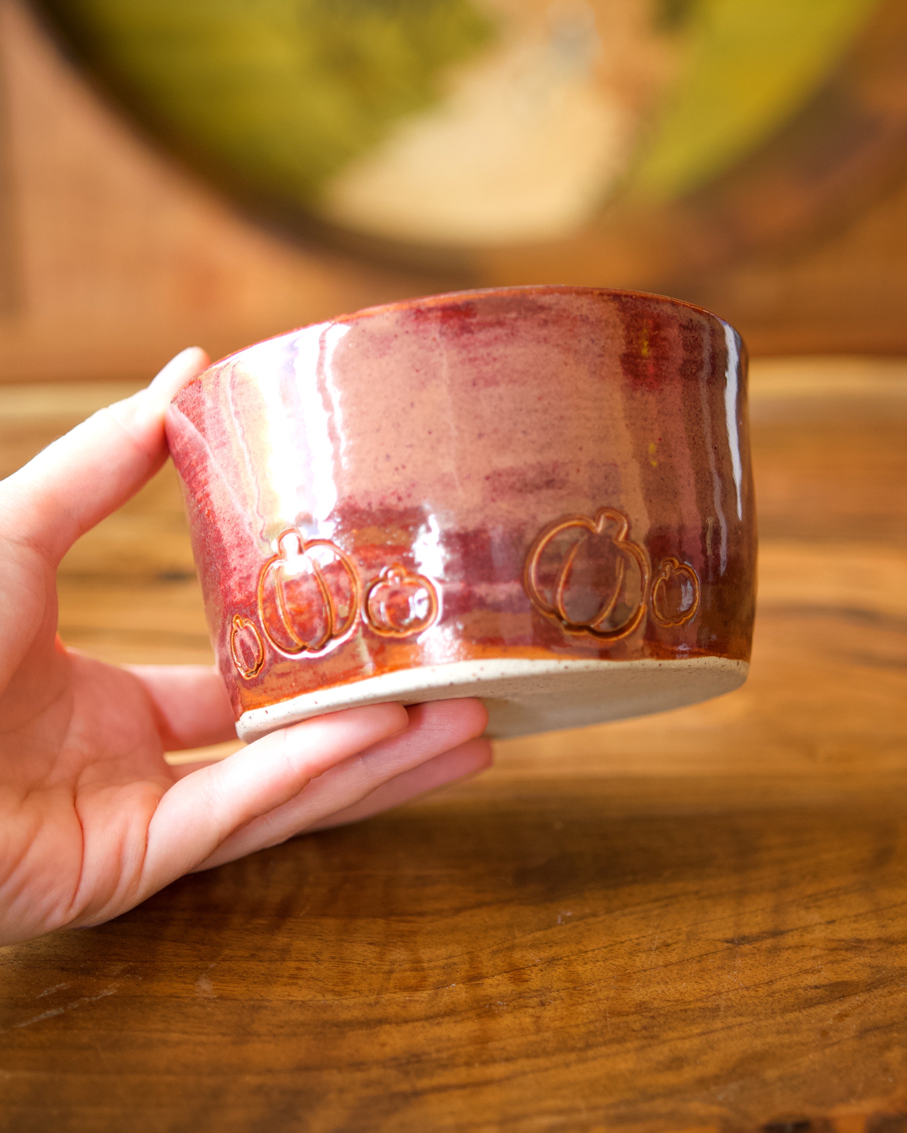 Cache pot Citrouille
