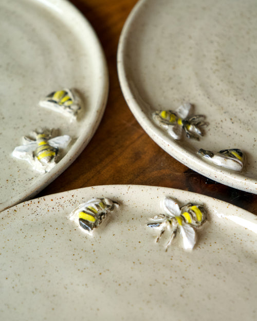 Grande Assiette Abeilles