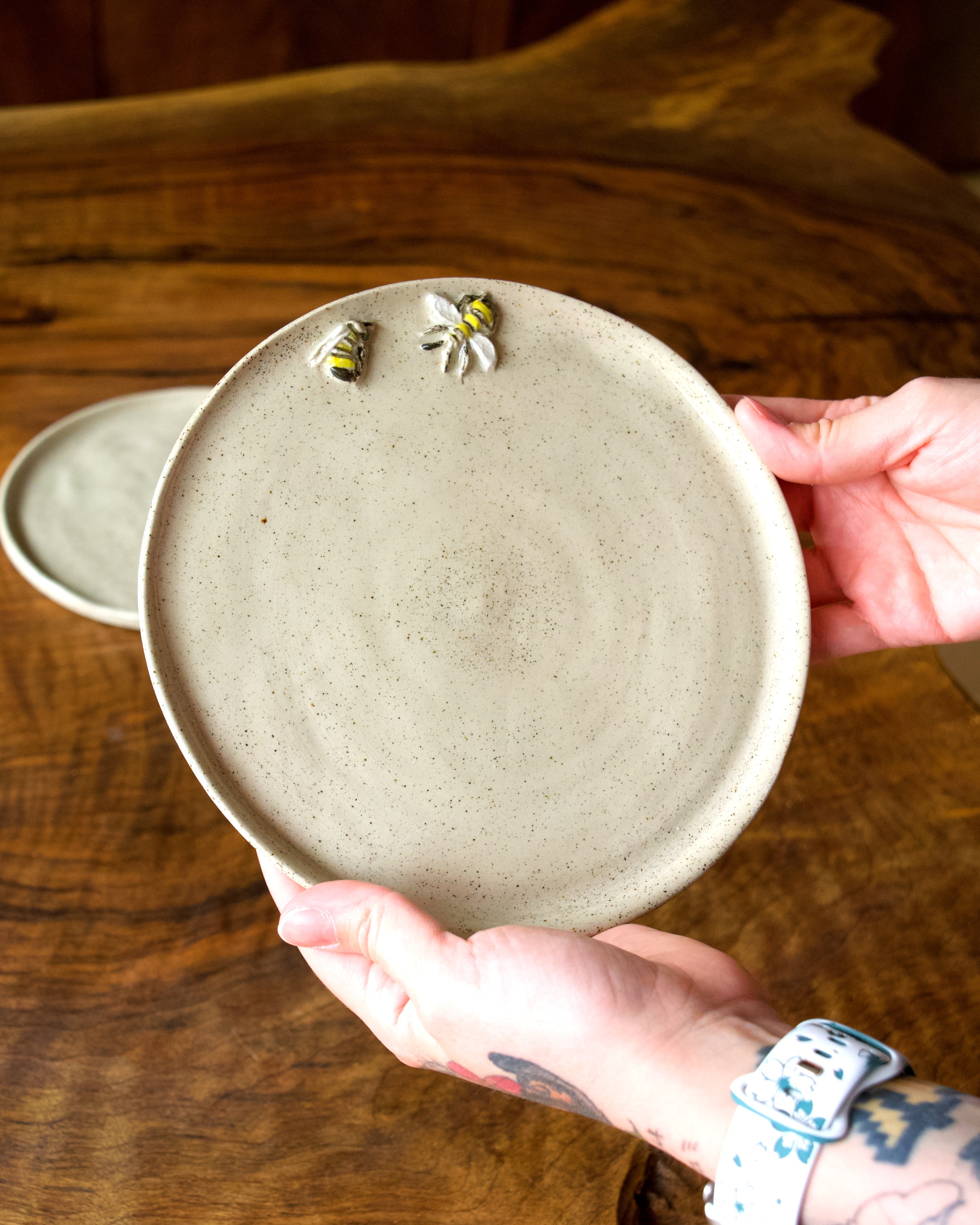 Grande Assiette Abeilles