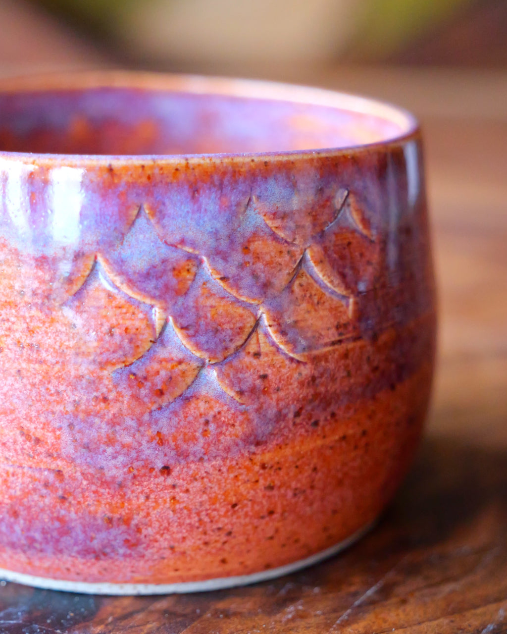 Tasse Oeuf de Dragon Rouille