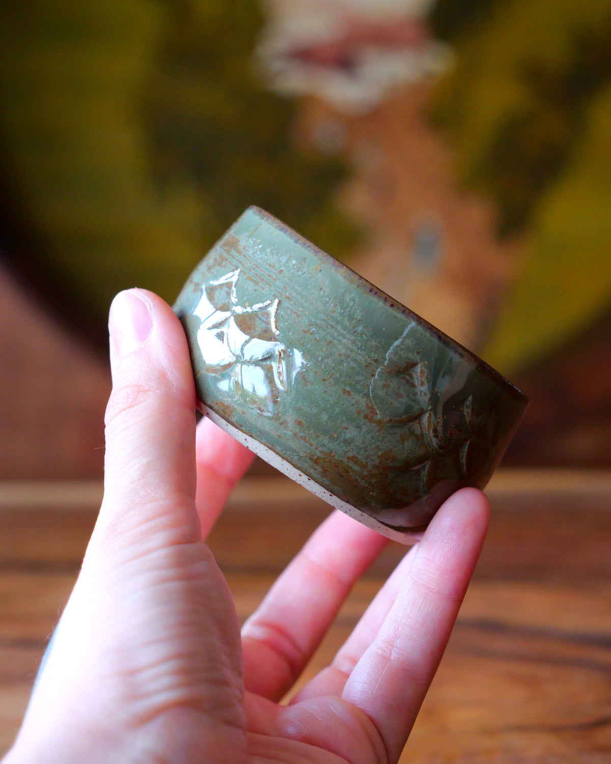 Tasse à café Oeuf de Dragon Vert