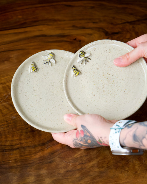 Assiette à Dessert Abeilles