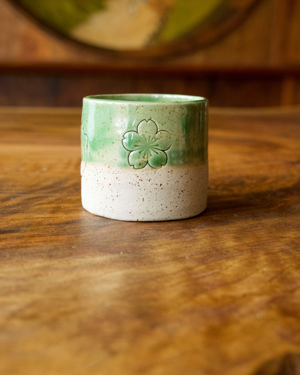 Tasse Koi verte