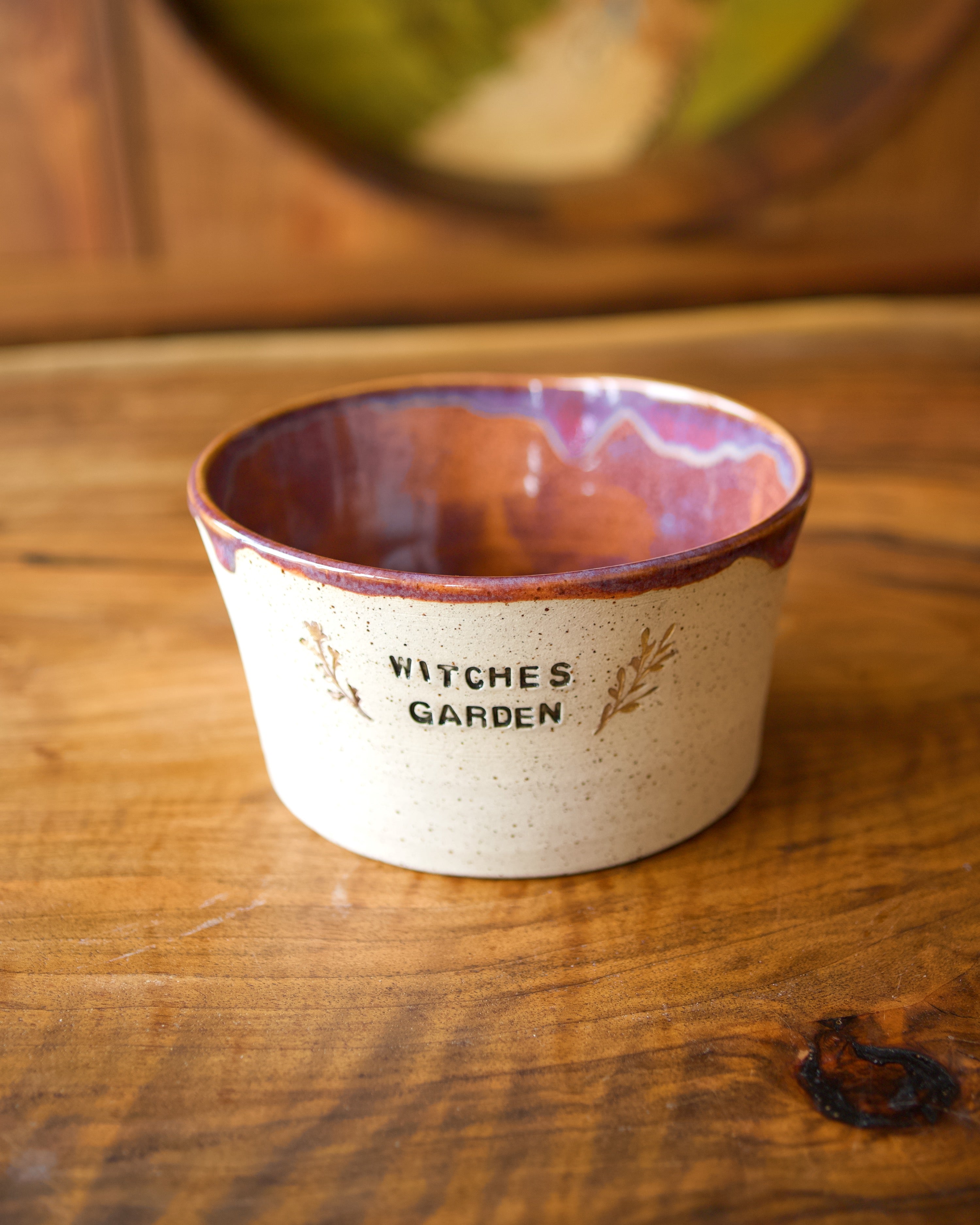 Cache pot Witches Garden Rouille