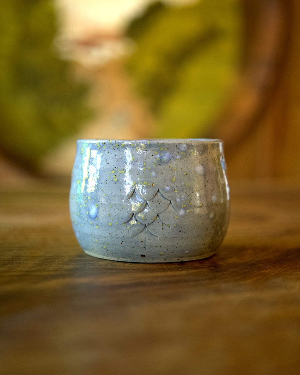 Tasse Oeuf de Dragon gris bleu