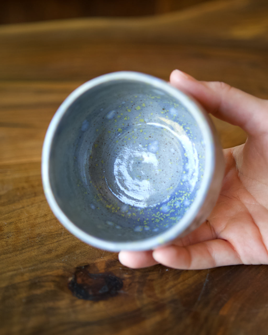 Tasse Oeuf de Dragon gris bleu