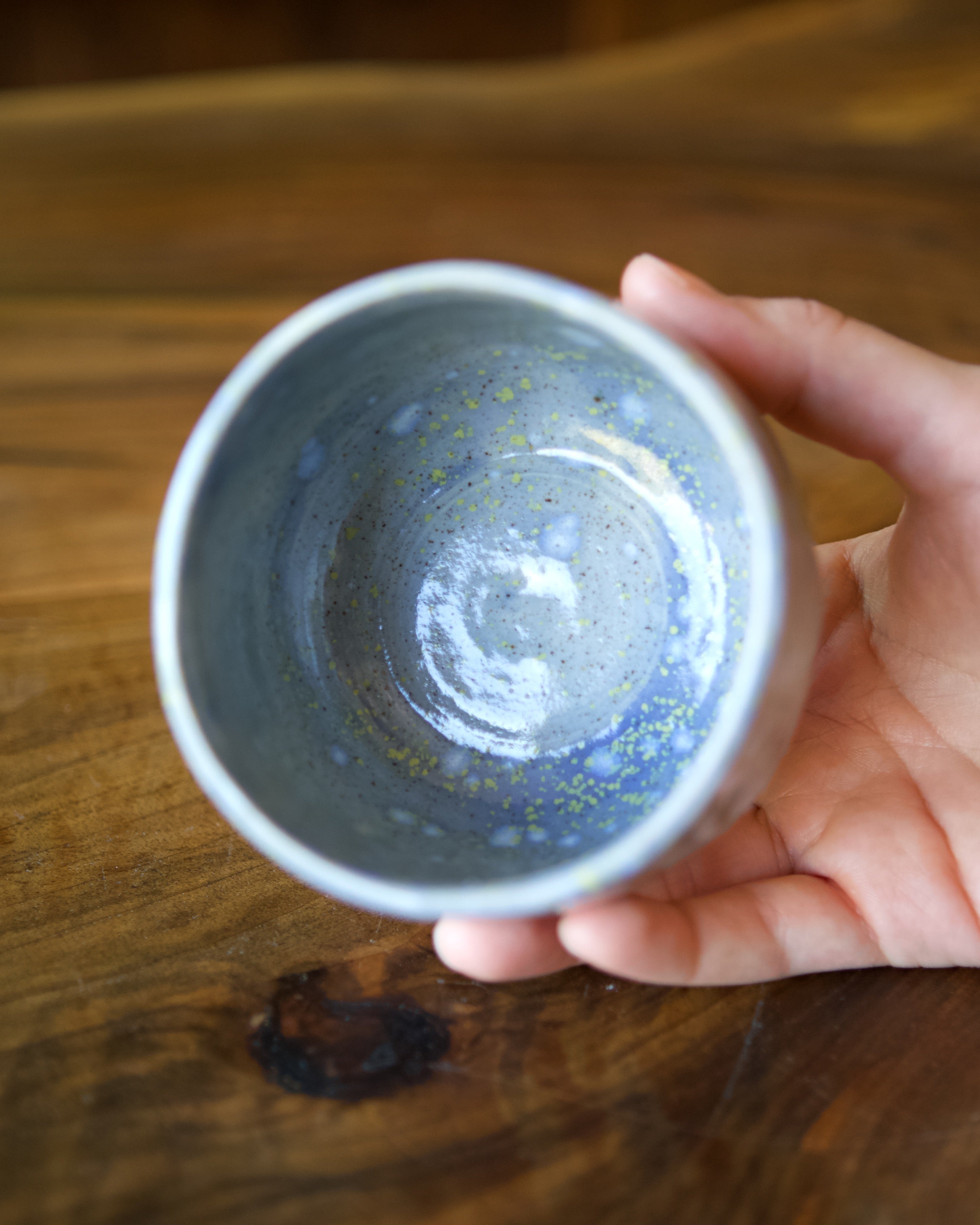 Tasse Oeuf de Dragon gris bleu