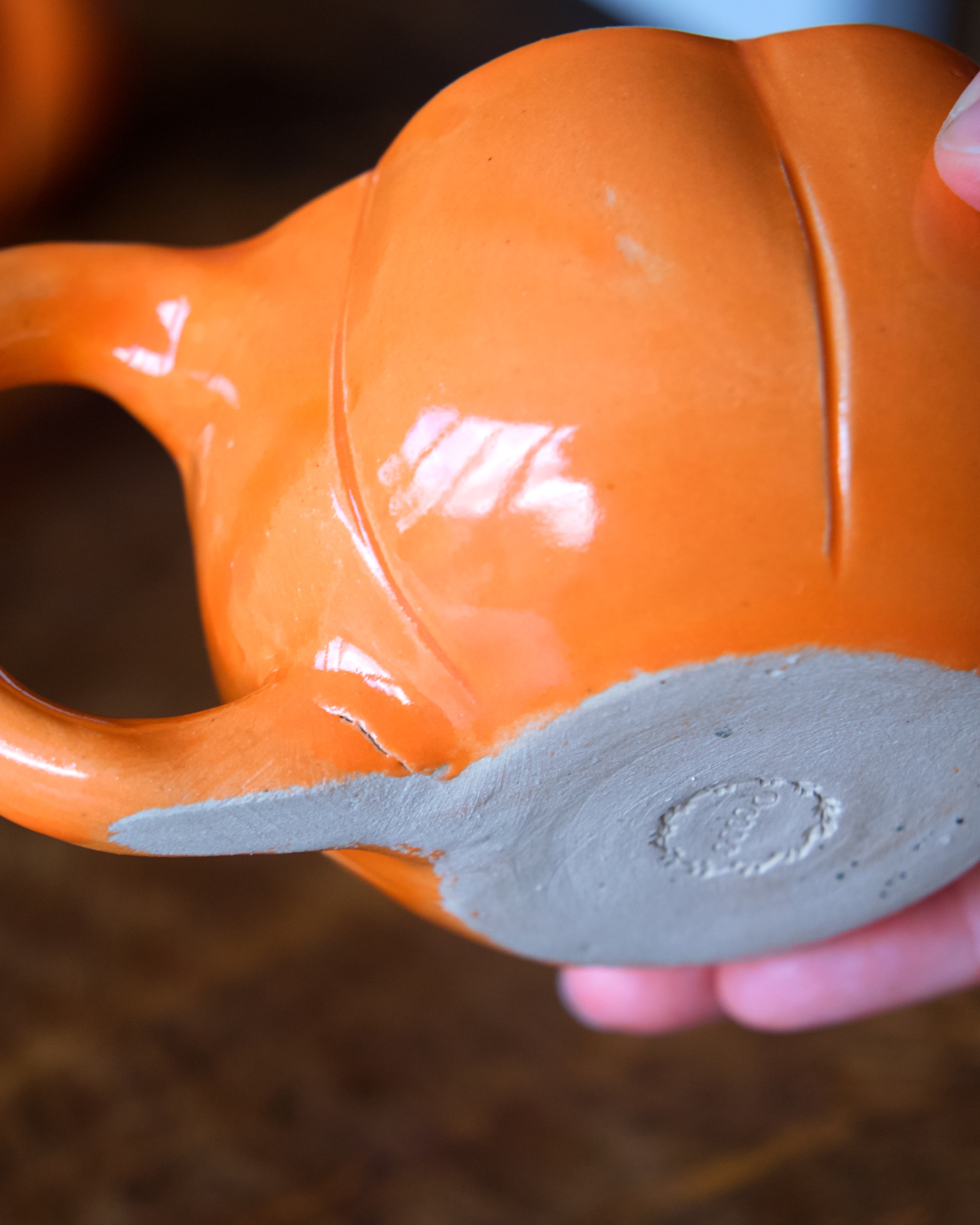 Tasse Citrouille A (PETITS DÉFAUTS)