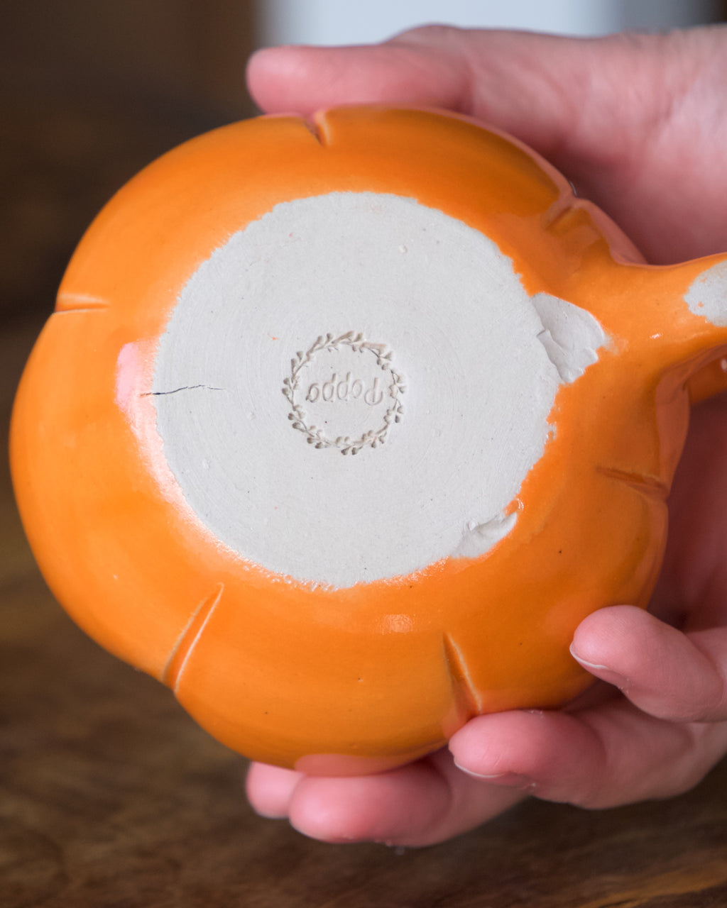 Tasse Citrouille E (PETITS DÉFAUTS)