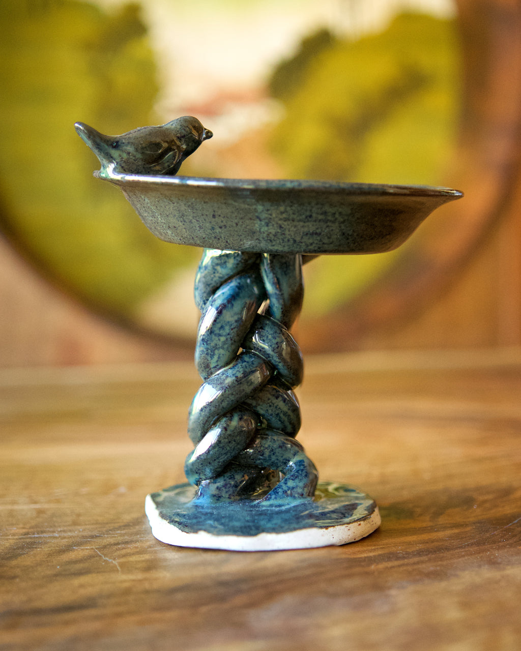 Mangeoire à oiseaux (petit défaut)